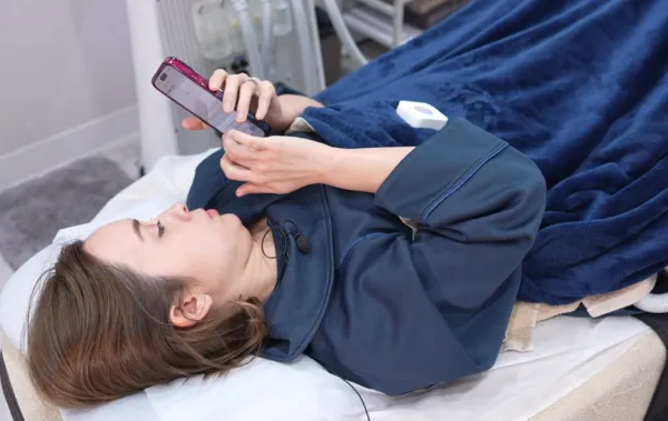 脂肪冷却中はスマホなど操作OK